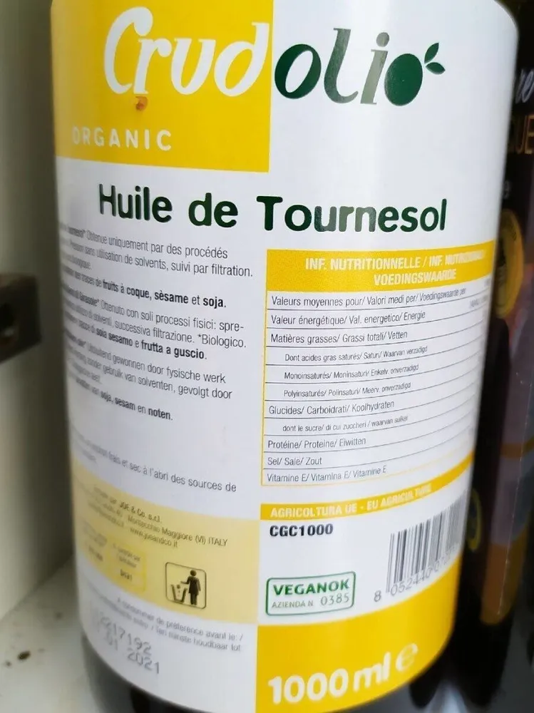 Olio di girasole