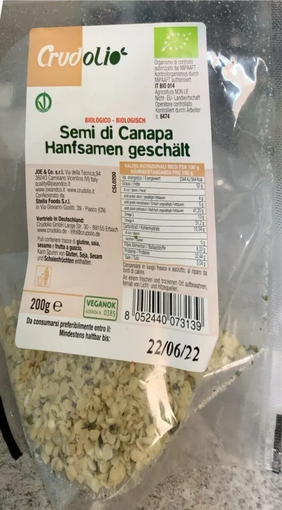 Semi di canapa
