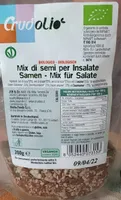 Mix di semi per insalate