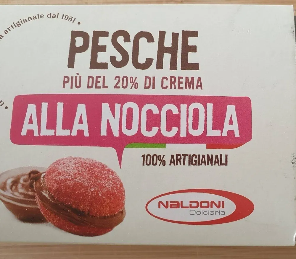 Pesche alla nocciola