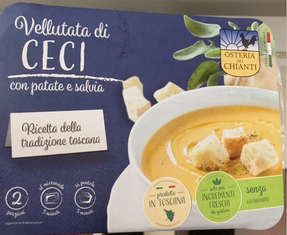 Vellutata di ceci