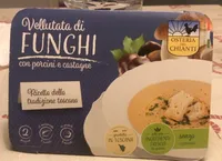 Vellutata di funghi con porcini e castagne