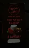 Dessert alla ricotta gianduia e lampone