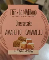 Cheesecake amaretto caramello