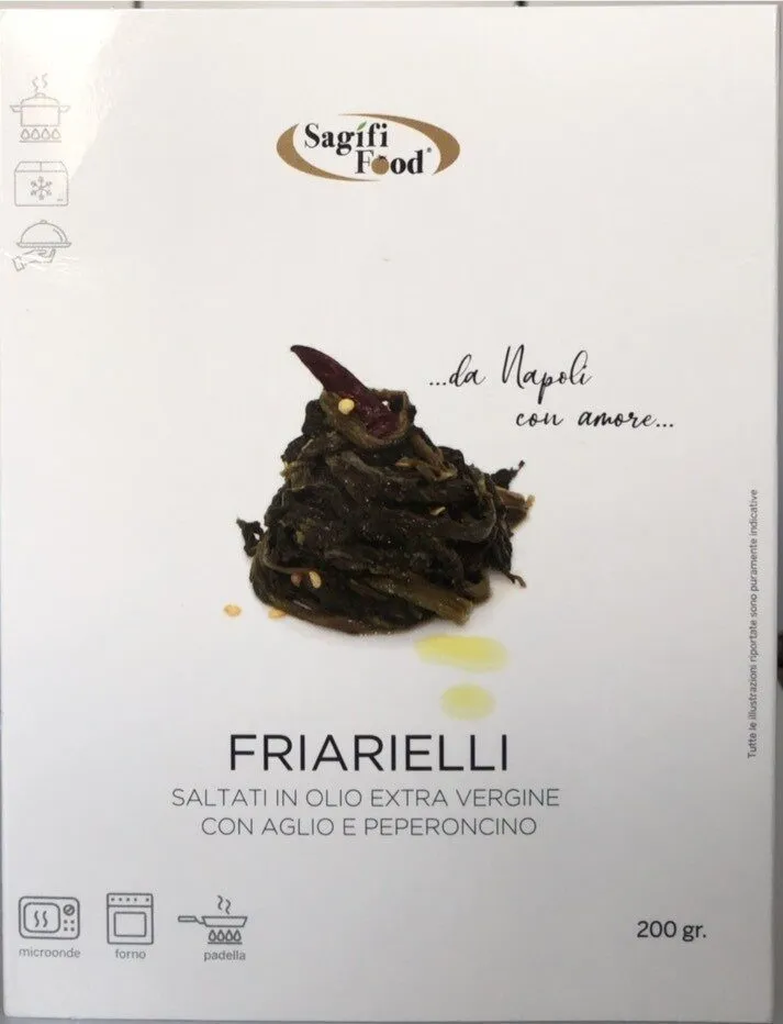 Friarielli aglio e olio congelati