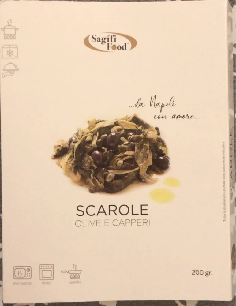 Scarole olive e capperi