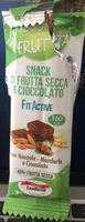 Snack aux fruits sec et chocolat