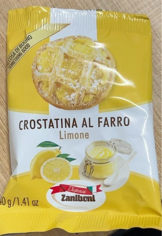 Crostatina al farro Limone