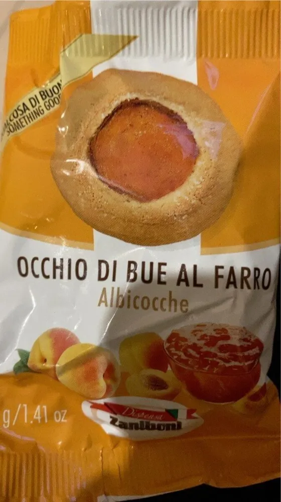 Occhio di bue al farro Albicocche