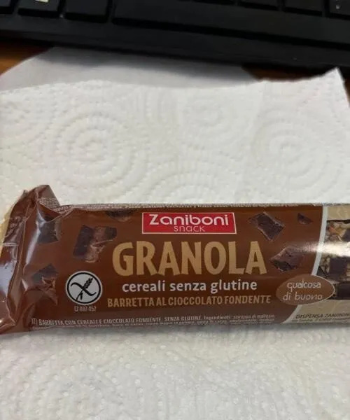 Granola Barretta al cioccolato fondente