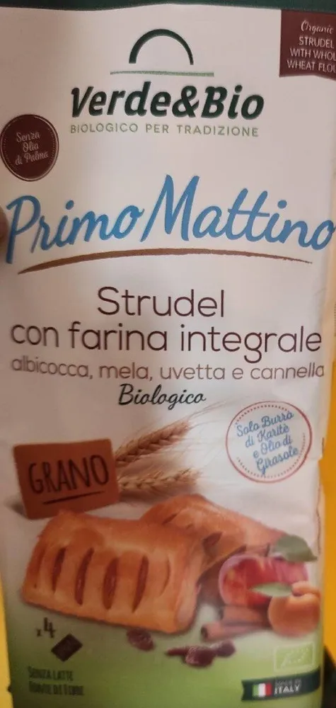 Primo Mattino:Strudel con farina integrale