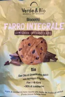 Biscotti Farro integrale con gocce di cioccolato
