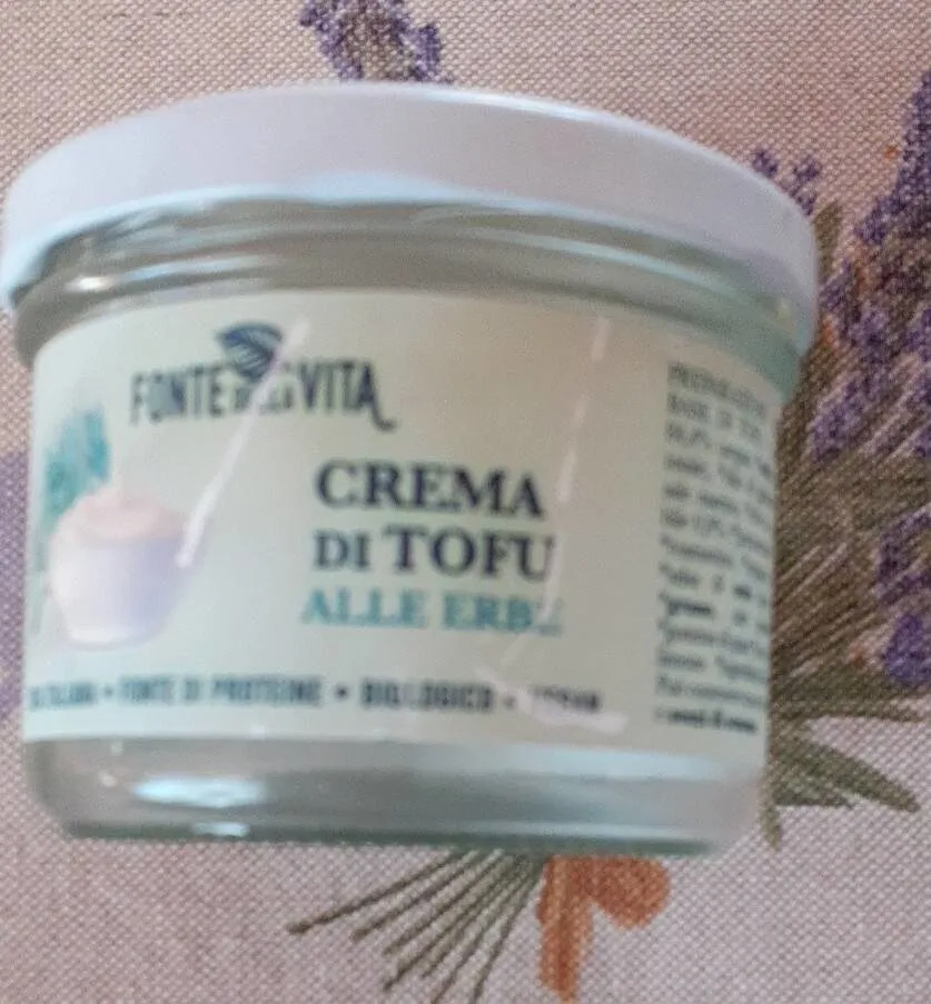 Crema di tofu alle erbe