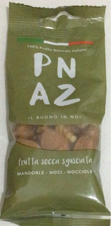 Snack frutta secca sgusciata