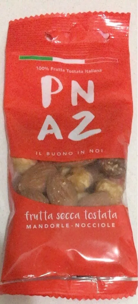 Snack frutta secca tostata