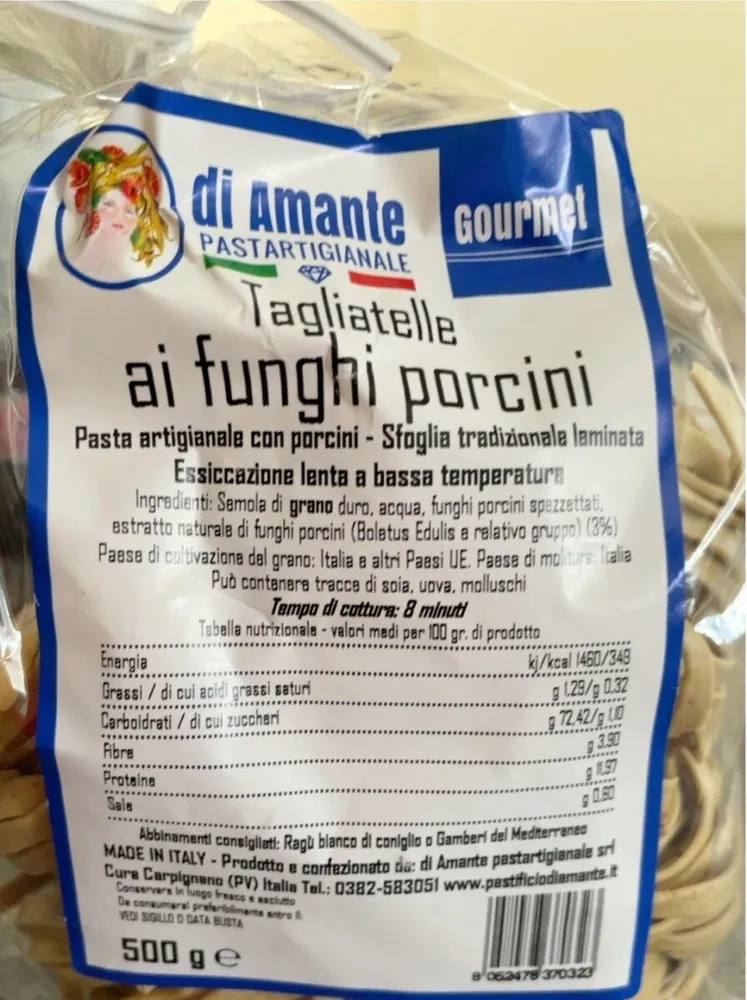 Tagliatelle ai funghi porcini