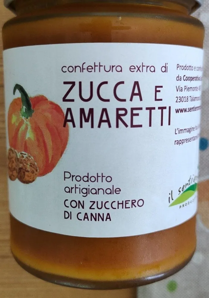 Confettura extra di zucca e amaretti