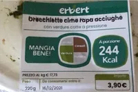 Orecchiette cime di rapa acciughe