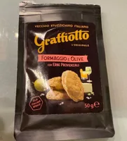 Vecchio stuzzichino italiano Formaggio e Olive