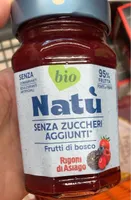 Natù senza zuccheri aggiunti frutti di bosco