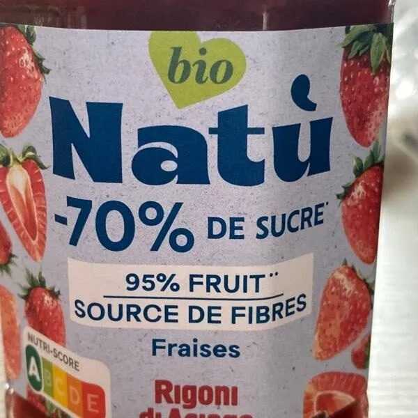 Confiture de fraise -70% de sucre