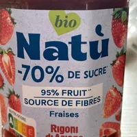 Confiture de fraise -70% de sucre