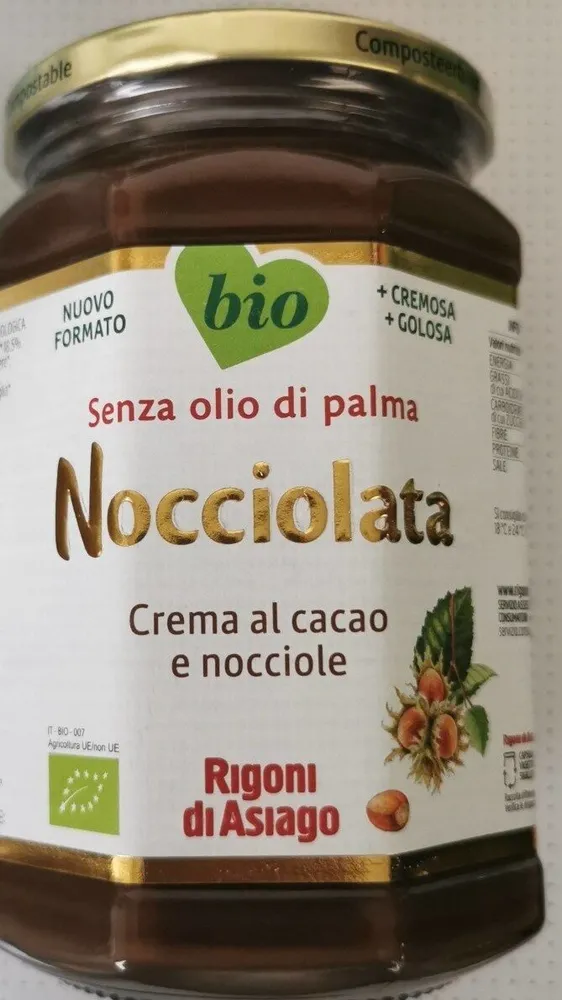 Nocciolata crema al cacao e nocciolr