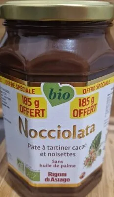 Nocciolata Pâte à tartiner Cacao  et Noisettes