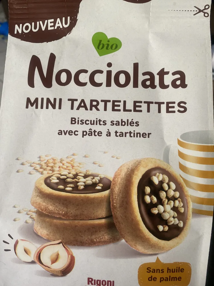 Nocciolata mini tartelette