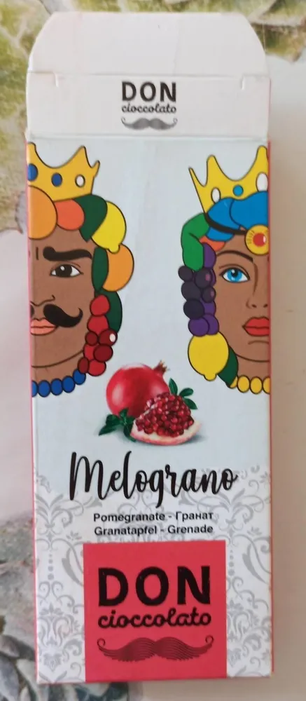 Cioccolato al melograno