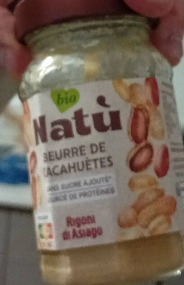 Beurre de cacahuètes Natù