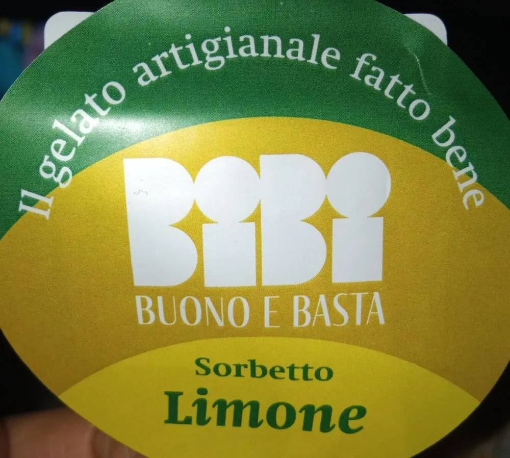 Sorbetto al limone