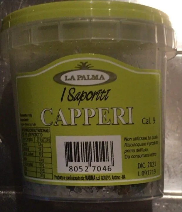Capperi sotto sale