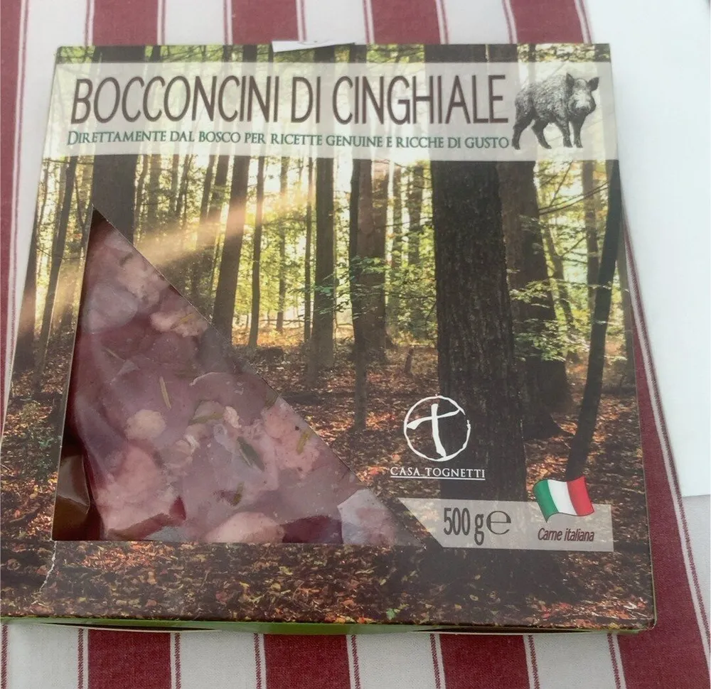 bocconcini di cinghiale
