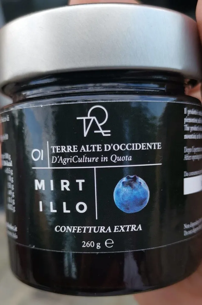 Confettura di Mirtillo