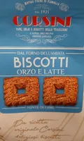 Biscotti orzo e latte
