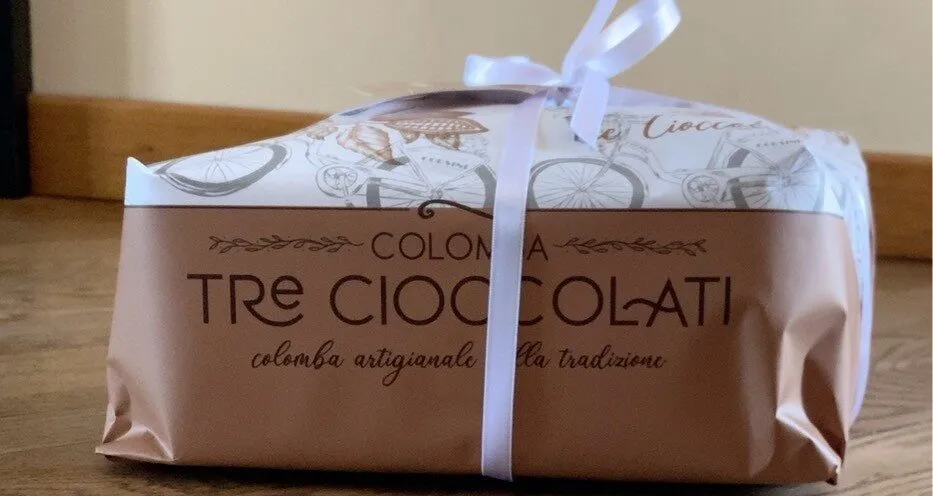 colomba ai tre cioccolati
