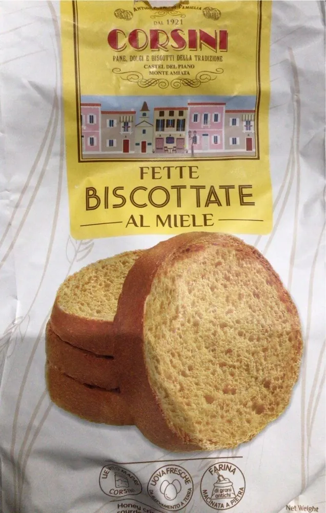 Fette biscottate al miele