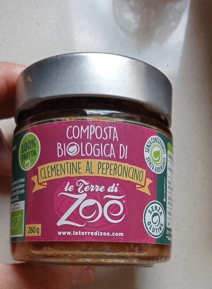 Composta biologica di clementine al peperoncino
