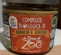 Composta biologica di arancia e zenzero