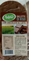 Gallette di riso con cioccolato