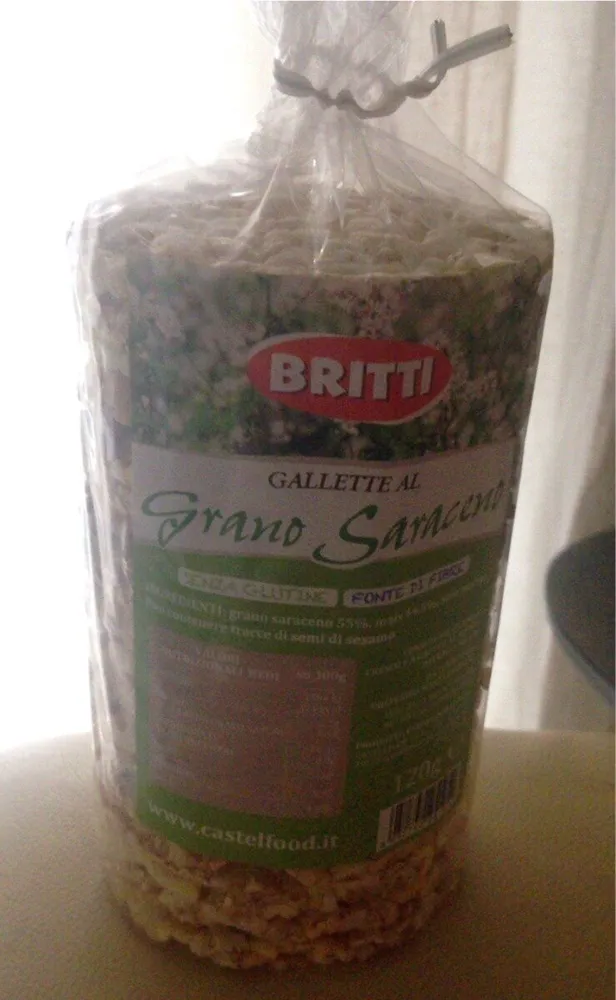 Gallette al grano saraceno