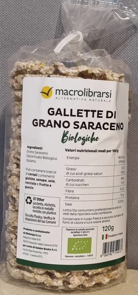 Gallette di grano saraceno