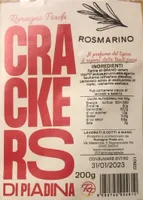 Crackers di piadina