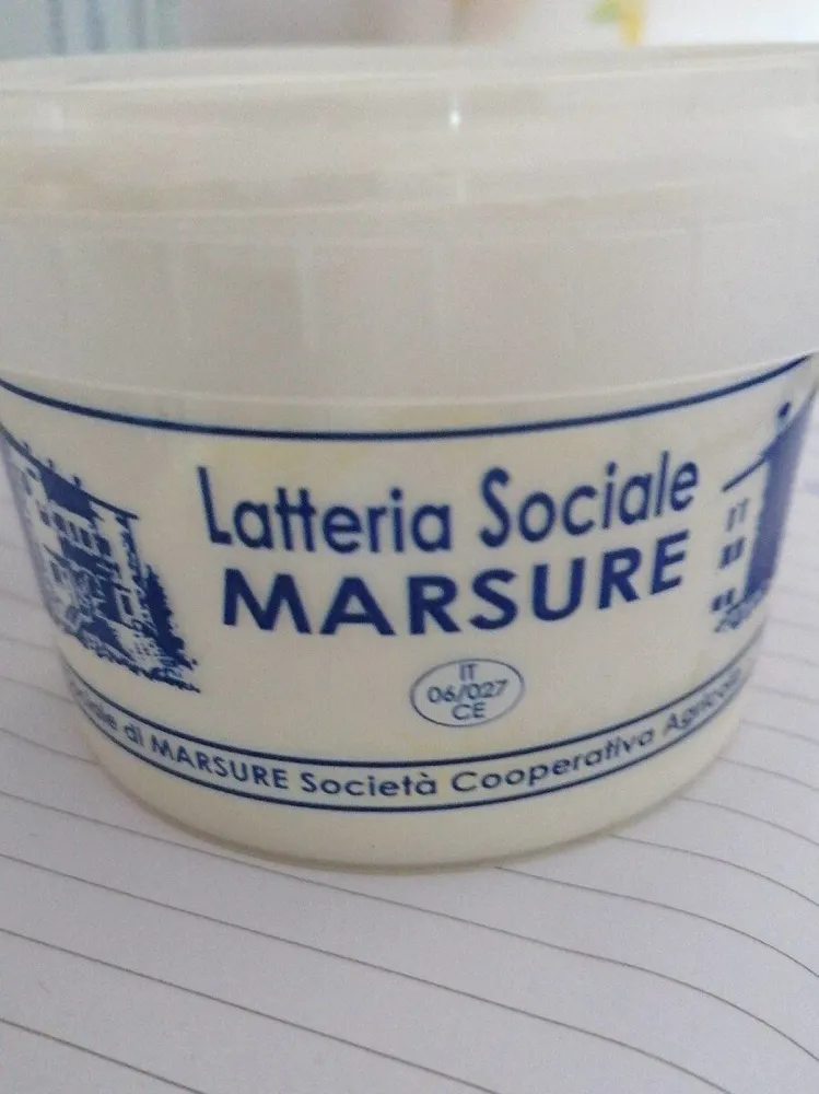 Yogurt naturale latteria marsure