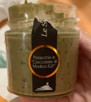 Crema di piatacchio con granella di cioccolato