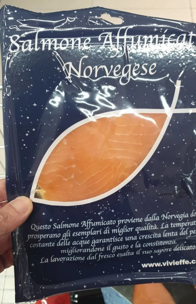 Salmone affumicato norvegese