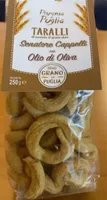 Taralli di semola Senatore Cappelli con Olio di oliva
