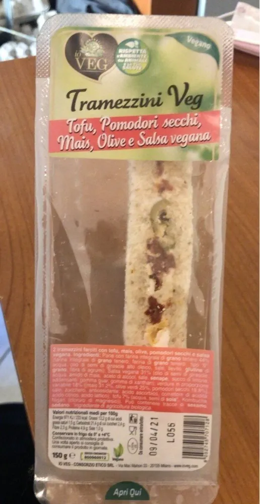 Tramezzini Veg