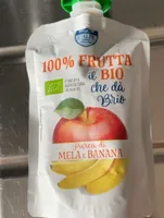 Purea di mela e banana